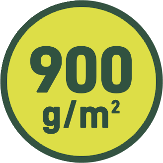 900 g/m2