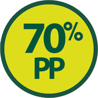 70% PP
